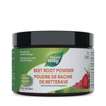 Nature's Way Premium Beet Root Powder - Antioxidant Support, Effortlessly Mixable, Vegan-Friendly & Gluten-Free Supplement - 150g (50 servings)