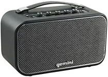 Gemini GTR300 Portable BTTERY Powered BLU SPK,Black