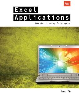 Excel Applications for Accounting Principles