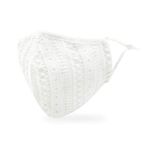 Weddingstar Luxury 3-Ply Washable Cloth Face Mask Reusable and Adjustable with Filter Pocket - Boho Lace