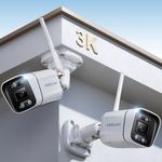 FOSCAM 3K 5MP Security Cameras Wire