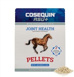 Nutramax Cosequin ASU Plus Joint Health Supplement for Horses - Pellets with Glucosamine, Chondroitin, MSM, ASU, ALA, and Hyaluronic Acid, 1050 Grams