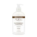 Shea Moisture 100% Virgin Coconut Oil Daily Hydrating Conditioner For All Hair Types with Coconut Milk & Acacia Senegal Nourish & Soften 384 ml