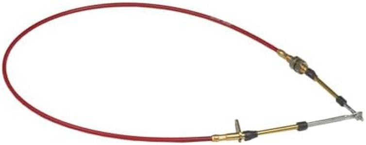 B&M 80605 5' Long Performance Shifter Cable , Red