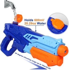 MOZOOSON Water Gun 600ml – High Capacity Outdoor Toy