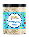 Organic Infinity Psyllium Husk/Isabgol Husk (Sat - Isabgol) Fibre Support - 500 Gm By Organic Infinity - Powder