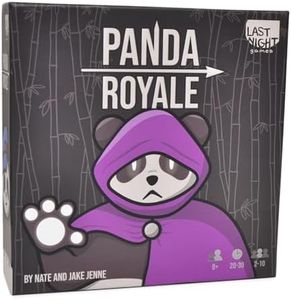 Last Night Games Panda Royale | an Energetic dice Game for 10 Players | Ideal for Family Gatherings