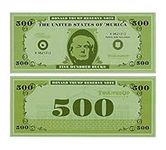 Donald Trump Reserve $500 Note Fake Money - Fairly Odd Novelties Full Color Prop Money (100 Bills)