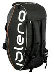 Islero Gym Sports kit Bag Backpack Duffle Football Fitness Training MMA Boxing Luggage Travel Bag (Black)