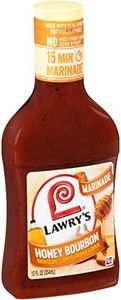 Lawry's Honey Bourbon with Clove, Chipotle Pepper & Garlic Marinade, 12 fl oz