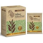 Nisha Nature Mate Henna Based Hair Colour Dark Brown 60g, No Ammonia, No Resorcinol, 100% Grey Coverage with Henna Herbs