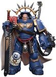 JoyToy - Warhammer 40K - Ultramarines: Captain in Gravis Armor 1/18 Figure