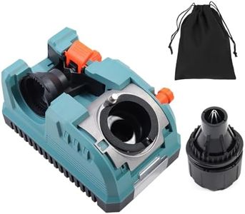 Drill Bit Sharpener for 3/32" to 3/4" Bits, Sharpens HSS and Carbide,115°-140° Angle Adjustment,Sharpening Tool for Home,Work & DIY