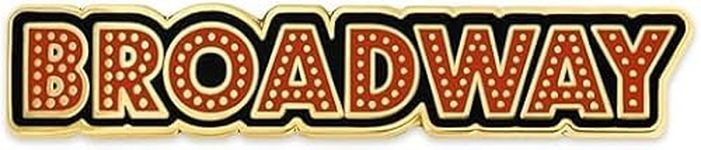 PinMart New York Broadway Sign Jewelry Souvenir Enamel Lapel Pin