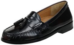 Cole Haan Men's Pinch Tassel loafers shoes, Burgundy, 9 UK