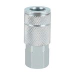 WYNNsky 3/8-Inch FNPT T Stye Zinc-Plated Steel Air Coupler, Quick-Connect Kit, Industrial Push to Connect Air Fitting