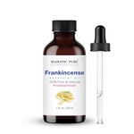 MAJESTIC PURE Frankincense Essential Oil | 100% Pure and Natural Frankincense Oil | Premium Grade Essential Oils for Hair Care, Home Diffusers, Skin, Aromatherapy, Massage and Humidifiers | 30 ml