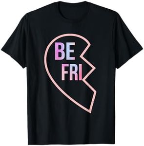 BFF 1 Heart in 2 Best Friends Matching 1st Part T-Shirt