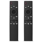 (Pack of 2) Samsung TV Remote, Remote Control for All Samsung TV LED QLED UHD SUHD HDR LCD HDTV 4K 3D Curved Smart TVs, with Shortcut Buttons for Netflix, Prime Video