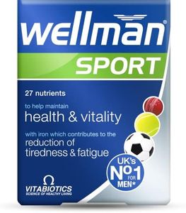 Vitabiotics Wellman Sport, 30 Tablets