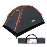 Milestone Camping Dome Tent/Water-Resistant Tent with Carry Bag Included (1 Person)