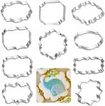 Kanehosi Frame Cookie Cutters 10pcs