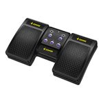 Donner Wireless Page Turner Pedal for Tablets Foot Pedal Rechargeable, Black