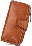CLUCI Women Wallet Leather RFID Blo