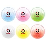 The Glow Company ATOM Mixed Colour LED Light Up Golf Balls - 6 Pack