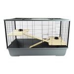 Langham XL Small Animal Cage - 100 x 54 x 61 - Grey