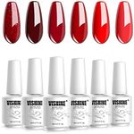 Vishine Glamour Red Gel Nail Polish