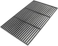 WilTec Cast iron Barbecue grate rectangular 67 x 40 cm massive for charcoal grill, gas grill