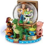 Disney Pixar Toy Story Bradford Exchange Musical Glitter Globe