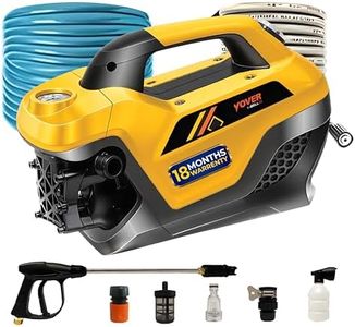 IBELL YO2800 High Pressure Washer, 2800W Induction Motor, 240 Bar Car Washer High Pressure Gun, 12 L/Min Flow, 8M Hose, Portable Pressure Washer for Car, Bike, Home & Outdoor Cleaning