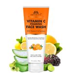 INTIMIFY Vitamin C Face Wash For Glowing Skin, Skin Brightening And Whitening Glowing Women & Men, Chehra Gora Karne Wali Cream, Pigmentation And Acne Scars for all skin types 100 gm (Pack of 1)