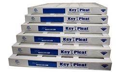 Assigned by Sterling Seal & Supply, (STCC) KP-16x25x1x6.AZ.DSC Furnace Air Filter, 16x25x1 Purolator Key Pleat Extended Surface Pleated Air Filter, Mechanical MERV 8 (Pack of 6)