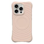 CASETiFY Ripple Silicone Case for iPhone 16 Pro Max [Magsafe Compatible / 6.6 ft. 2X Military Grade Drop Protection] Soft-Touch, Secure Grip - Oat