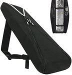 GETTOONE 88-Key Keyboard Case for Digital Pianos (58") - Padded Water-Resistant Hardcase Alternative with Adjustable Shoulder Strap & Reflective Strips