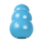 KONG Puppy Toy Natural Teething Rubber -Fun to Chew, Chase & Fetch- For Extra Small Puppies (Color May Vary)