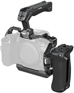 SmallRig R6 Mark III HawkLock Camera Cage Kit for Canon R6 Mark III / R6 Mark II, Full Cage with Side & Top Handle for ARRI, Cable Clamp for HDMI, Built-in QR Plate for Arca - 5958