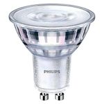 PHILIPS Pack of 10 x Corepro LED 4W (50W) GU10, Bulb, 4000K Cool White, 36 Degree, Dimmable, UK