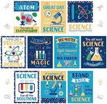 10Pcs Science Classroom Decoration Science Banner and Poster for Teachers Scientist Bulletin Board Set Science Posters Science Lab Cutout for Elementary Middle Preschool Office Supplies (Motivational)