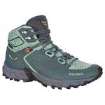 SALEWA Ws Alpenrose 2 Mid Gtx, Atlantic Deep/Feld Green, 7, FEMALE