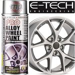 MP Essentials PRO 400ml Aerosol Spray Alloy Wheel Refurbish, Refresh & Customise Paint (Chromium Bright Silver)