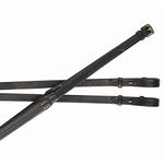Weatherbeeta Colleigate Rubber Reins 54 Black