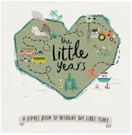 Lucy Darling The Little Years Toddler Baby Memory Book - Ages 1 to 6 Years Old Album For Baby Boy - Milestone Scrapbook To Record Precious Memories - Keepsake Record Book