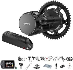 BAFANG 750W Mid Drive Kit with Battery, BBS02 48V 750W Ebike Conversion Motor Kits with EKD01 LCD Display Electric Bike Conversion Kit-Fit BB68-73mm Bike