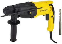 STANLEY SHR263K 800W 26mm 3 Mode SDS-Plus Hammer With DEWALT DW00702 SDS Plus 6x50x110mm Extreme Drill Bit