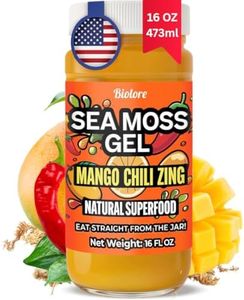 Biolore Mango Chili Zing Sea Moss Gel 16 oz - Made in USA - Raw Wildcrafted Irish Seamoss Essential Vitamins Trace Minerals Vegan Superfood, Jam, Jelly & Sweet Spread Gifts