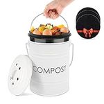 Vipush Compost Bin Kitchen Countert